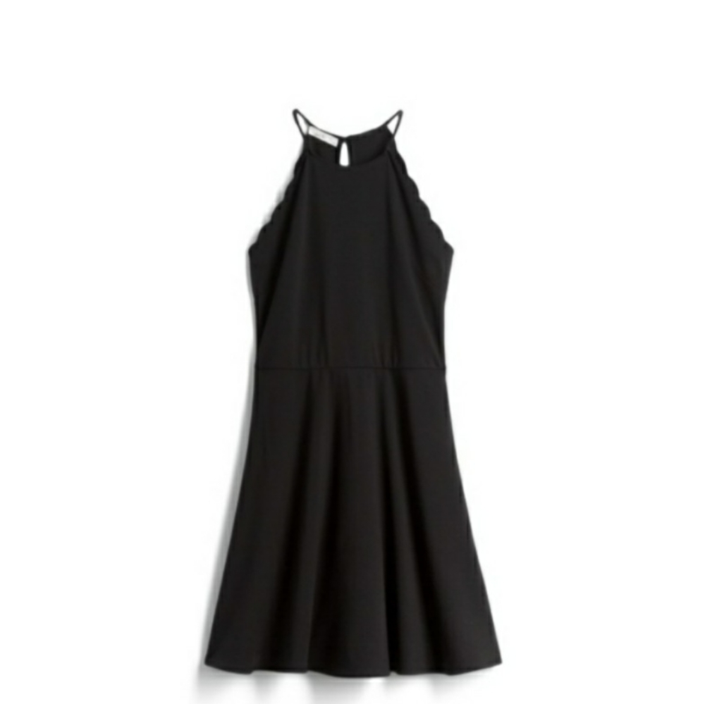 Nine Britton Niya Scallop Knit Dress